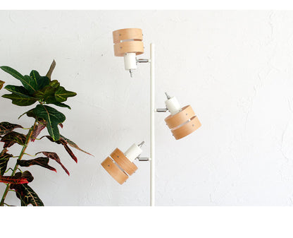 フロアライト 3灯 フロアスタンド ライト おしゃれ カフェ風 スポットライト アンティーク調 スタンドライト 電球別売り