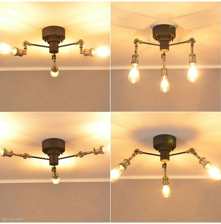 照明 シーリング灯具 3灯 照明 電球 シーリングライト 天井照明 KISK-C インテリア おしゃれ 北欧 シンプル 照明器具 間接照明 新生活 モダン リビング 寝室 ダイニング 明かり ライト スポットライト(代引不可)