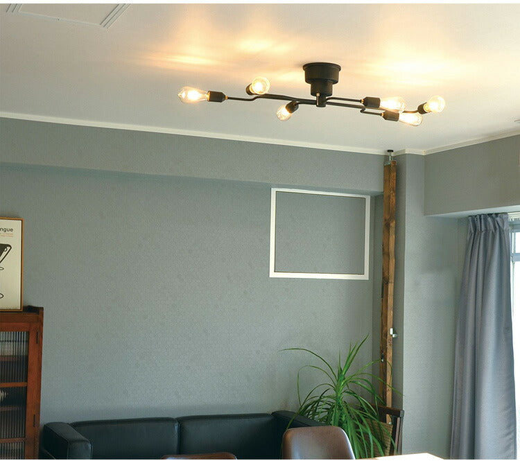 6灯シーリングライト 照明 電球 シーリングライト 天井照明 GENON ゲノン インテリア おしゃれ 北欧 シンプル 照明器具 間接照明 新生活 モダン リビング 寝室 ダイニング 明かり スポットライト(代引不可)