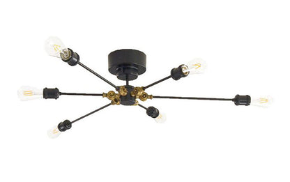 6灯シーリングライト 照明 電球 シーリングライト 天井照明 GORDON ゴードン インテリア おしゃれ 北欧 シンプル 照明器具 間接照明 新生活 モダン リビング 寝室 ダイニング 明かり スポットライト(代引不可)