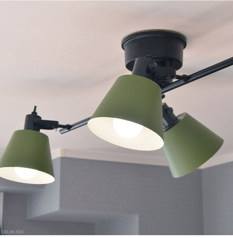 シーリングライト 4灯 天井照明 ペンダントライト スチール E26 おしゃれ かわいい 北欧 インテリア リビング ダイニング 節電 照明 居間 寝室 モダン シンプル LED 電球別売り(代引不可)