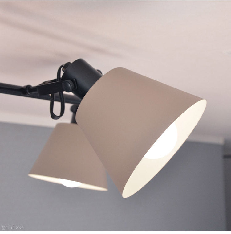 シーリングライト 4灯 天井照明 ペンダントライト スチール E26 おしゃれ かわいい 北欧 インテリア リビング ダイニング 節電 照明 居間 寝室 モダン シンプル LED 電球別売り(代引不可)