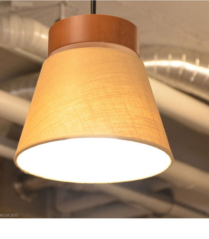 ペンダントライト 照明 1灯 ファブリック スチール E26 シーリングライト おしゃれ かわいい 北欧 インテリア リビング ダイニング 節電 照明 居間 寝室 モダン シンプル LED 電球別売り(代引不可)