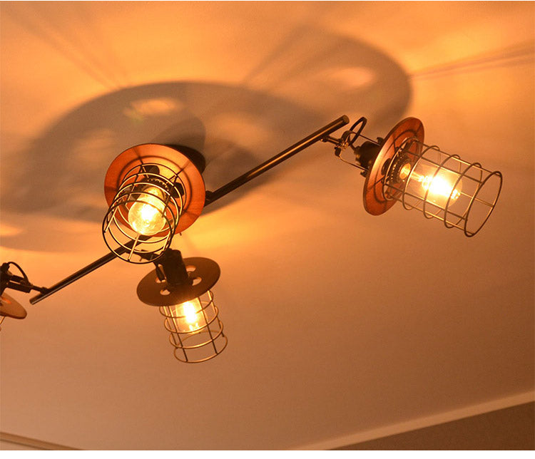 4灯 シーリングライト スチール ペンダントライト E26 おしゃれ かわいい 北欧 インテリア リビング ダイニング 節電 照明 居間 寝室 モダン シンプル LED 電球別売り(代引不可)