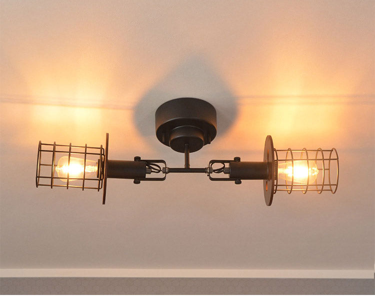 ペンダントライト 2灯 シーリングライト スチール E26 おしゃれ かわいい 北欧 インテリア リビング ダイニング 節電 照明 居間 寝室 モダン シンプル LED 電球別売り(代引不可)