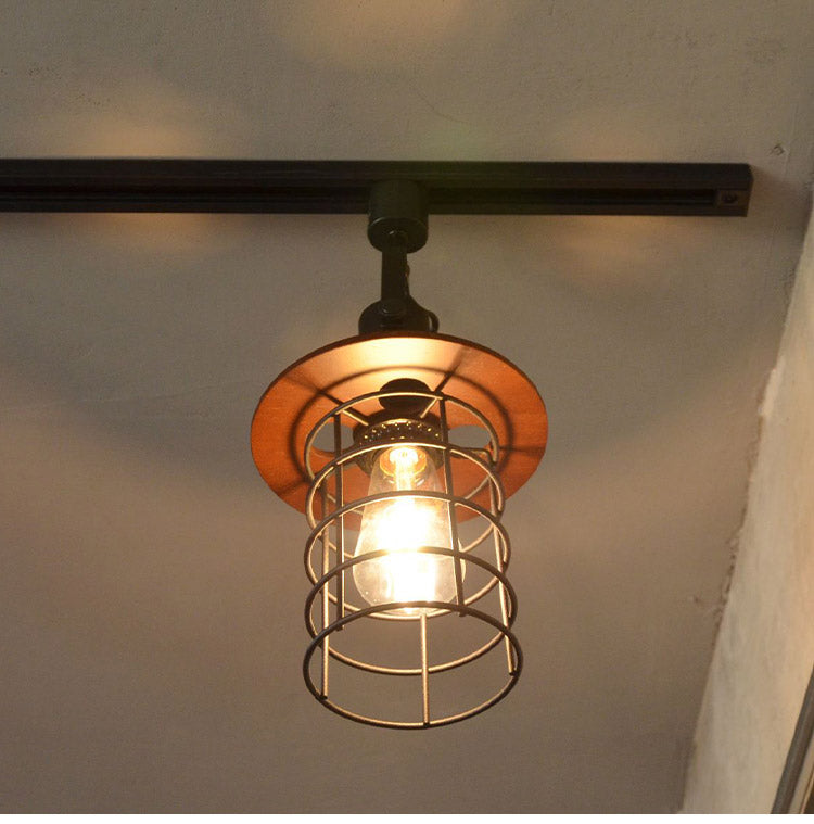 ダクトレールスポットライト 1灯 シーリングライト ペンダントライト E26 スチール おしゃれ かわいい 北欧 インテリア リビング ダイニング 節電 照明 居間 寝室 モダン シンプル LED 電球別売り(代引不可)