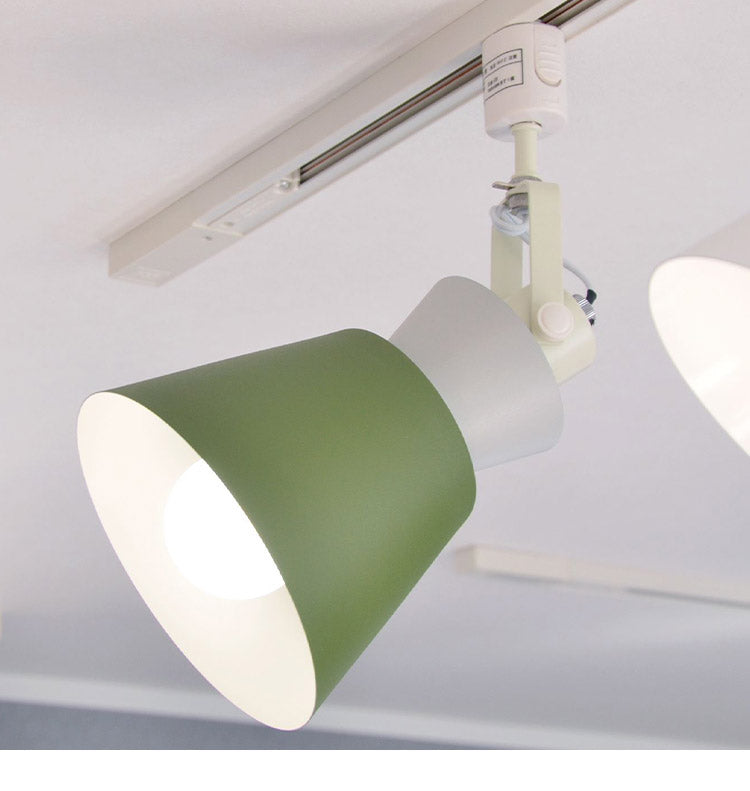 ダクトレールスポットライト 1灯 天井照明 シーリングライト ペンダントライト おしゃれ かわいい 北欧 インテリア リビング ダイニング 節電 照明 居間 寝室 モダン シンプル LED 電球別売り(代引不可)