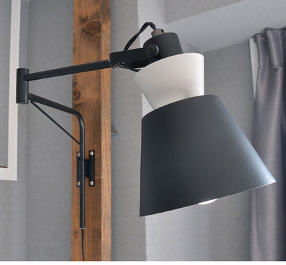 アームブラケットライト 1灯 スポットライト 間接照明 スチール E26 おしゃれ かわいい 北欧 インテリア リビング ダイニング 節電 照明 居間 寝室 モダン シンプル LED 電球別売り(代引不可)