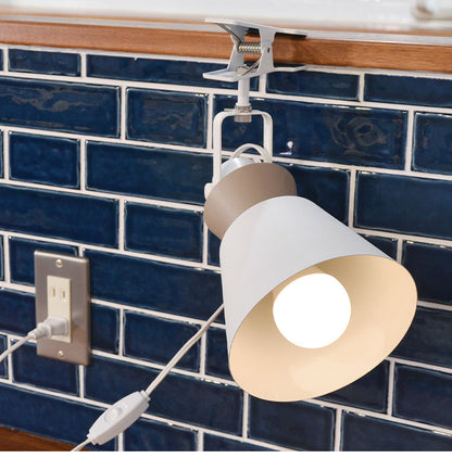 クリップライト 1灯 スポットライト 間接照明 スチール E26 おしゃれ かわいい 北欧 インテリア リビング ダイニング 節電 照明 居間 寝室 モダン シンプル LED 電球別売り(代引不可)