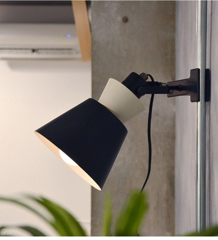 クリップライト 1灯 スポットライト 間接照明 スチール E26 おしゃれ かわいい 北欧 インテリア リビング ダイニング 節電 照明 居間 寝室 モダン シンプル LED 電球別売り(代引不可)