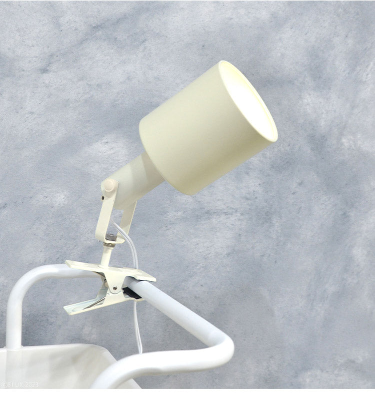 1灯 クリップライト スポットライト 間接照明 スチール E26 おしゃれ かわいい 北欧 インテリア リビング ダイニング 節電 照明 居間 寝室 モダン シンプル LED 電球別売り(代引不可)