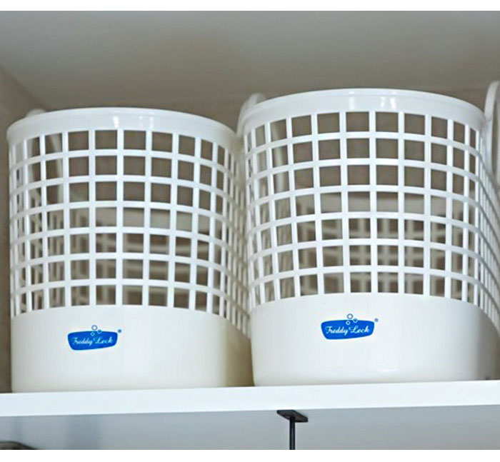 フレディレック ランドリーバスケットミニ 2個セット 洗濯かご FREDDY LECK フレディ レック 洗濯物入れ ランドリーバック