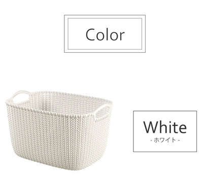 ランドリーバスケット CURVER カーバー ニットランドリーバスケット 19L 洗濯かご 脱衣かご 洗濯物入れ おしゃれ 北欧