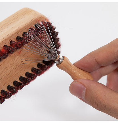 毛玉取り用クロスブラシ ハード フレディ レック 毛玉取りブラシ ブラシクリーナー付 日本製 国産 ニットケア 毛玉取り 毛玉とり 毛玉クリーナー