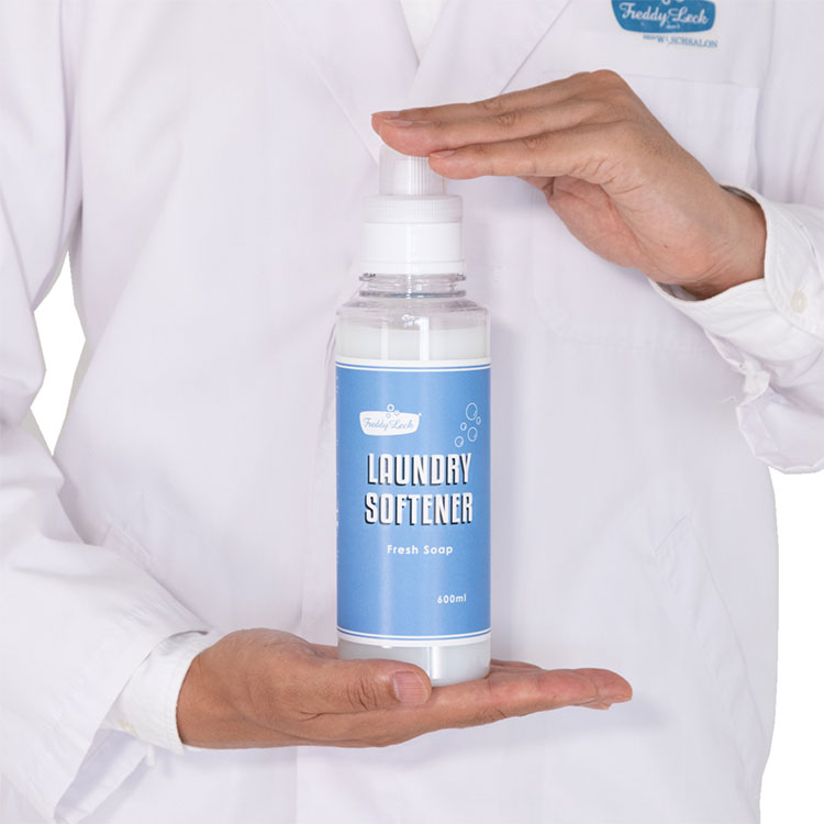 ランドリー柔軟剤 600ml 単品 フレディ レック 洗濯柔軟剤 フレッシュ ソープ の香り 国産 日本製 基礎洗剤 FREDDY LECK ドイツ 北欧