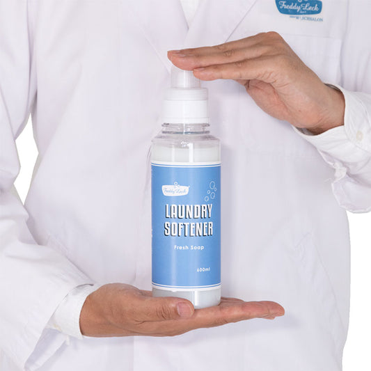 ランドリー柔軟剤 600ml 単品 フレディ レック 洗濯柔軟剤 フレッシュ ソープ の香り 国産 日本製 基礎洗剤 FREDDY LECK ドイツ 北欧