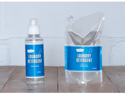 詰め替え 詰替え ランドリー洗剤 1000ml フレディ レック 洗濯洗剤リフィル フレッシュ ソープ の香り 国産 日本製 基礎洗剤 FREDDY LECK(代引不可)