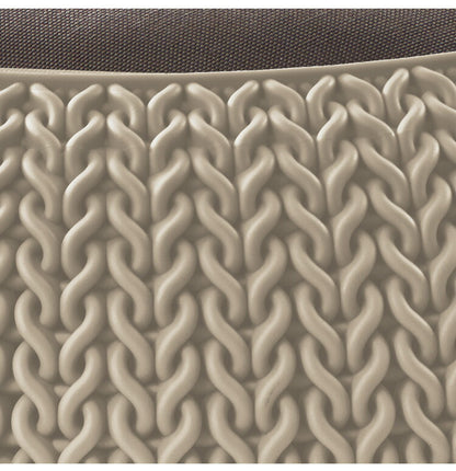 ペットホーム ペットベッド クッション 犬 猫 KETER ケータ― COZY ヨーロッパ製 ベージュ 犬小屋 ドッグハウス キャットハウス カーバー ペットクッション ニット 耐久性 通気性 丸洗い 洗濯