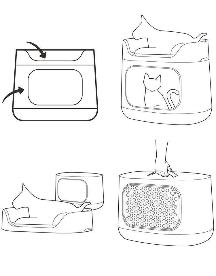 ペットバンクベッド ペット クッション 犬 猫 KETER ケータ― COZY ヨーロッパ製 ベージュ ベッド 犬小屋 ドッグハウス キャットハウス カーバー ペットクッション ニット キャリーバッグ 丸洗い 洗濯