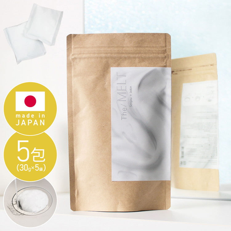 排水口クリーナー The MELT 日本製 小分けされた水溶紙 入れるだけ 排水溝 クリーナー 泡立ち もこもこ 簡単 楽ちん お掃除グッズ お掃除 清掃 除菌 洗浄 除菌 キッチン バス トイレ 排水溝 国産(代引不可)