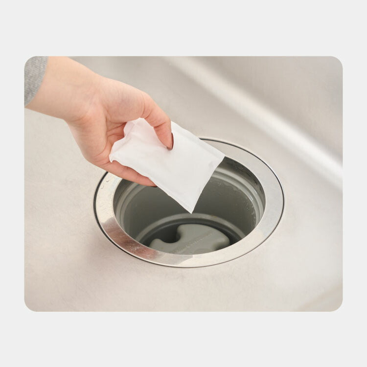 排水口クリーナー The MELT 日本製 小分けされた水溶紙 入れるだけ 排水溝 クリーナー 泡立ち もこもこ 簡単 楽ちん お掃除グッズ お掃除 清掃 除菌 洗浄 除菌 キッチン バス トイレ 排水溝 国産(代引不可)