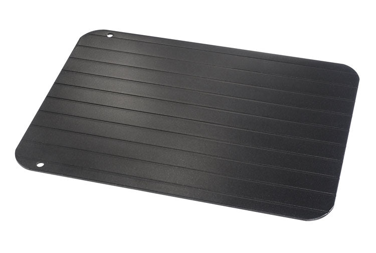 ハイスピード解凍プレートM 約16.5×23cm 急速解凍 自然解凍 家庭用 業務用 冷凍食品 解凍 肉 刺身 電気不要 省エネ プレート スピード 時短 便利グッズ 食品 置くだけ