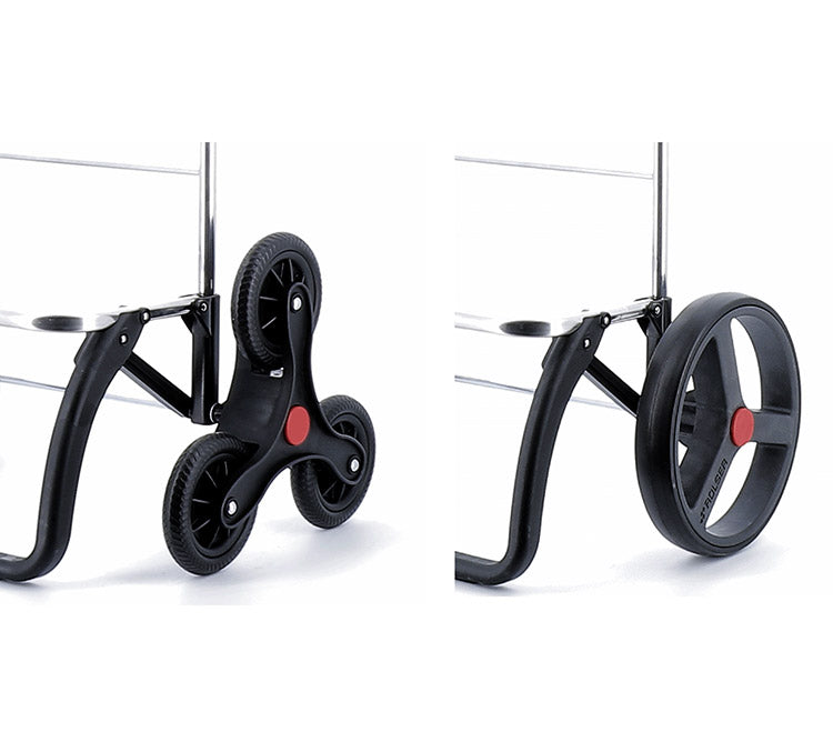 【フレーム単品】ショッピングカート ロルサー Mountain+ マウンテンプラス キャスター キャリーカート 階段 段差 軽量 アルミ製 静か おしゃれ 折りたたみ ROLSER 収納 コンパクト アウトドア