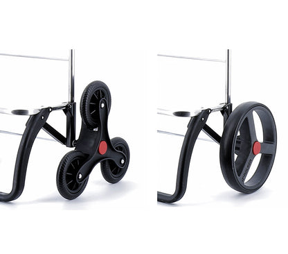 【フレーム単品】ショッピングカート ロルサー Mountain+ マウンテンプラス キャスター キャリーカート 階段 段差 軽量 アルミ製 静か おしゃれ 折りたたみ ROLSER 収納 コンパクト アウトドア