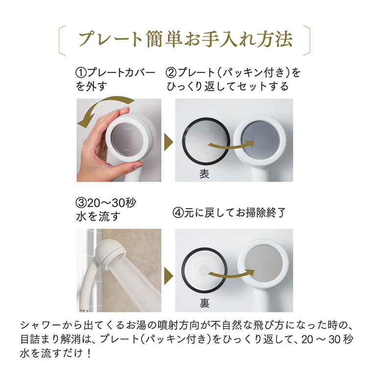 浄水シャワーヘッド AIRY DROP 日本製 スキンケア 乾燥 毛穴 洗顔 メイク メイク落とし おしゃれ シンプル ギフト プレゼント お風呂 バスルーム 国産 シャワーヘッド 一人暮らし エアリードロップ