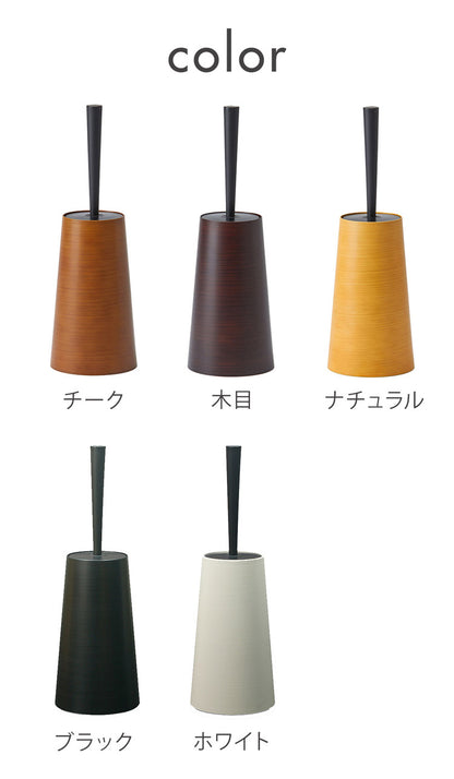 トイレブラシ dustper style ブラシ単品 日本製 ダスパートイレブラシ 木目調デザイン 国産 おしゃれ インテリア インプル 新生活 トイレ 掃除用品 コンパクト 省スペース ブラシ プレゼント