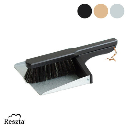 レシュタ マグネットブラシセット ちりとり ほうき セット 箒 屋内 屋外 マグネット付き おしゃれ 北欧 ポーランド製