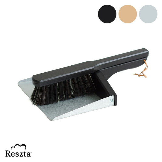 レシュタ マグネットブラシセット ちりとり ほうき セット 箒 屋内 屋外 マグネット付き おしゃれ 北欧 ポーランド製