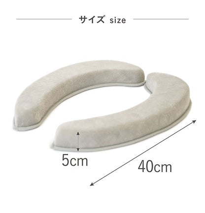 【2個セット】 マシュマロ便座クッション 極厚5cm 節電 まるでソファ 便座シート 便座カバー 厚手 洗える 吸着 消臭 O型 U型 ふわふわ ボリューム トイレカバー 貼る クッション かわいい 可愛い 北欧