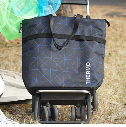 【バッグ単品】ロルサー ROLSER ショッピングカート NSシリーズ オールテルモ 全保冷 44L 保冷バッグ 折りたたみ トートバッグ 大容量 保温 ベルトループ PVCコーティング おしゃれ アウトドア