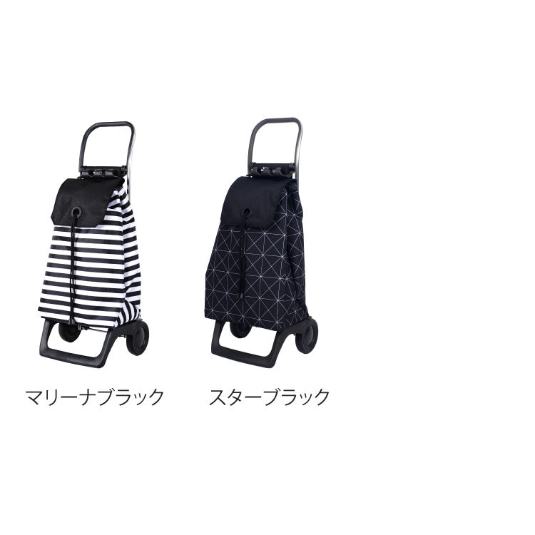 ロルサー ROLSER ショッピングカート BABY JOY モノトーン 2輪 折りたたみ フック付き 軽量 撥水 キャスター付き ポケット付き 大容量(代引不可)
