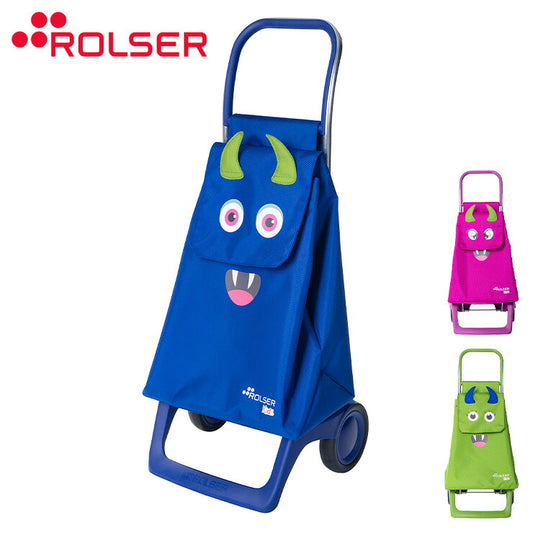 ロルサー ROLSER KIDS ショッピングカート 子供用 容量29L 高さ82.5cm プラスティックイーター 2輪 カート おしゃれ かわいい