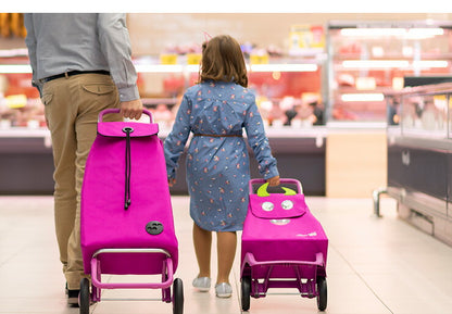 ロルサー ROLSER KIDS ショッピングカート 子供用 容量29L 高さ82.5cm プラスティックイーター 2輪 カート おしゃれ かわいい