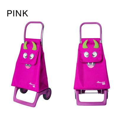 ロルサー ROLSER KIDS ショッピングカート 子供用 容量29L 高さ82.5cm プラスティックイーター 2輪 カート おしゃれ かわいい