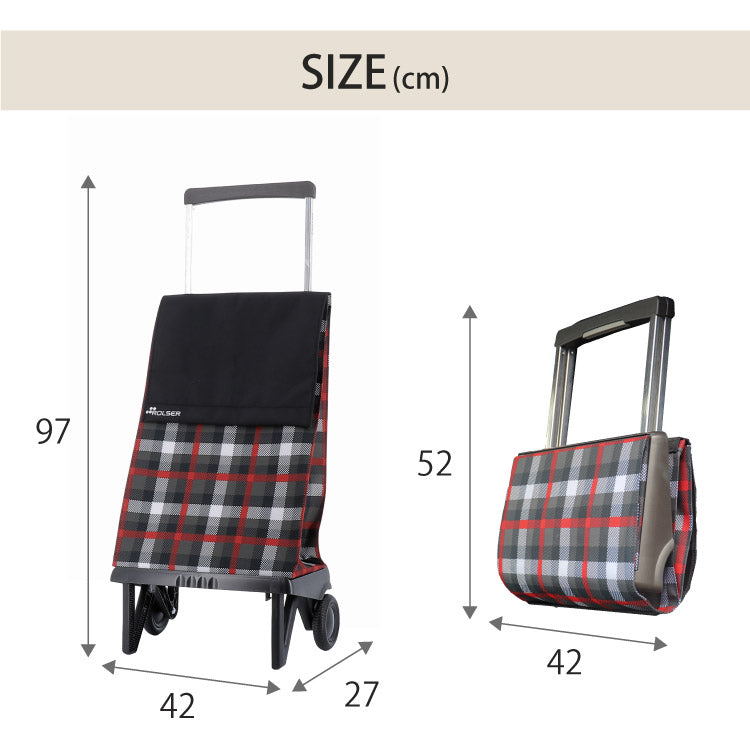【正規販売店】 ロルサー ROLSER ショッピングカート キャリーカート プレガマティック 2輪 40L おしゃれ 車輪 折りたたみ 収納 コンパクト シンプル アウトドア スペイン製