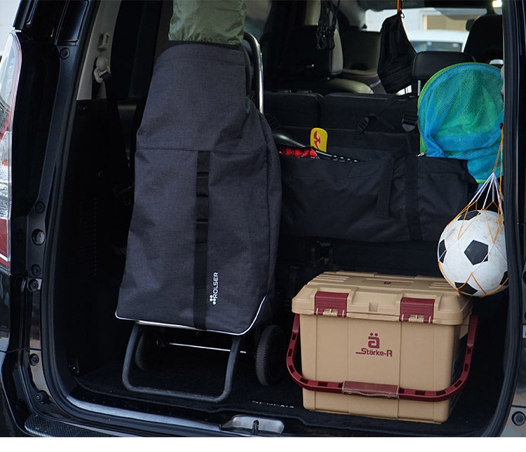 【バッグ単品】ロルサー ROLSER ショッピングカート NSシリーズ ROLL TOP ロールトップ 50L 大容量 出し入れしやすい PVCコーティング リフレクター 反射素材 夜道 安心 ベルトループ アウトドア