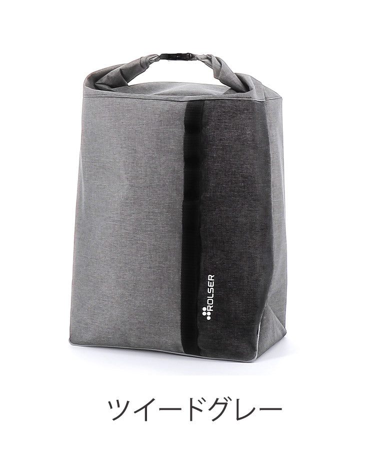 【バッグ単品】ロルサー ROLSER ショッピングカート NSシリーズ ROLL TOP ロールトップ 50L 大容量 出し入れしやすい PVCコーティング リフレクター 反射素材 夜道 安心 ベルトループ アウトドア