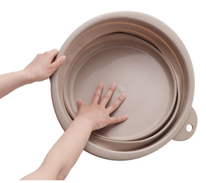 ソフトタブ 折り畳み 12L 折りたたみ たためる 日本製 バケツ たらい 防災 アウトドア 足湯 収納 洗濯 掃除 伊勢藤 ISETO