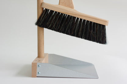 レシュタ スタンドブルームセット ほうき ちりとり セット 箒 掃除セット おしゃれ 屋外 屋内 玄関 室内 掃除用具