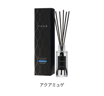 VAGE(バーグ) 100 リードディフューザー 100mL ルームフレグランス アクアミュゲ リビング 玄関 室内用 香り 芳香剤 プレゼント