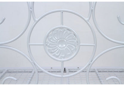 ベッドフレーム 姫系 シングル おしゃれ 北欧 ベッド スチールベッド パイプベッド ベッド 収納 かわいい ローベッド フロアベッド(代引不可)