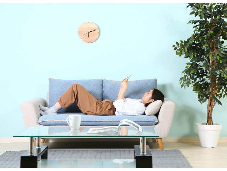 ソファ 2人掛け 2.5人掛け 幅167 ツートン おしゃれ 北欧 ファブリック カフェ ソファー sofa 二人掛け 2.5P ローソファ フロアソファ かわいい(代引不可)