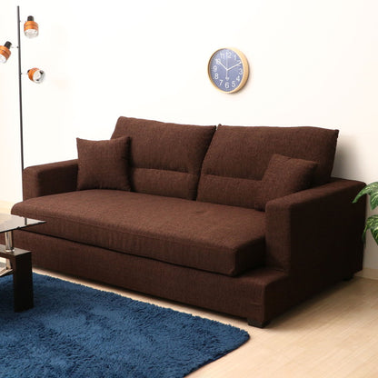 ソファ 3人掛け 幅188 おしゃれ 北欧 ファブリック カフェ ソファー sofa 三人掛け 2.5P ローソファ フロアソファ かわいい(代引不可)