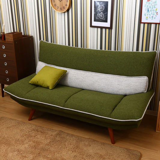 ソファ 2人掛け 2.5人掛け 幅167 グリーン グレー おしゃれ 北欧 ファブリック カフェ ソファー sofa 二人掛け 2.5P ローソファ フロアソファ かわいい(代引不可)