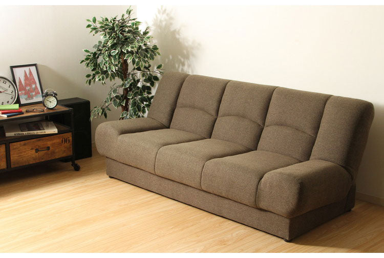 ソファ ソファベッド 3人掛け 幅186 胡坐 おしゃれ 北欧 ファブリック カフェ ソファー sofa 三人掛け 2.5P ローソファ フロアソファ かわいい(代引不可)