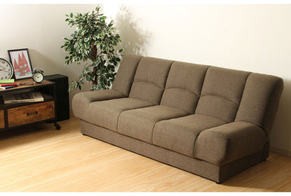 ソファ ソファベッド 3人掛け 幅186 胡坐 おしゃれ 北欧 ファブリック カフェ ソファー sofa 三人掛け 2.5P ローソファ フロアソファ かわいい(代引不可)